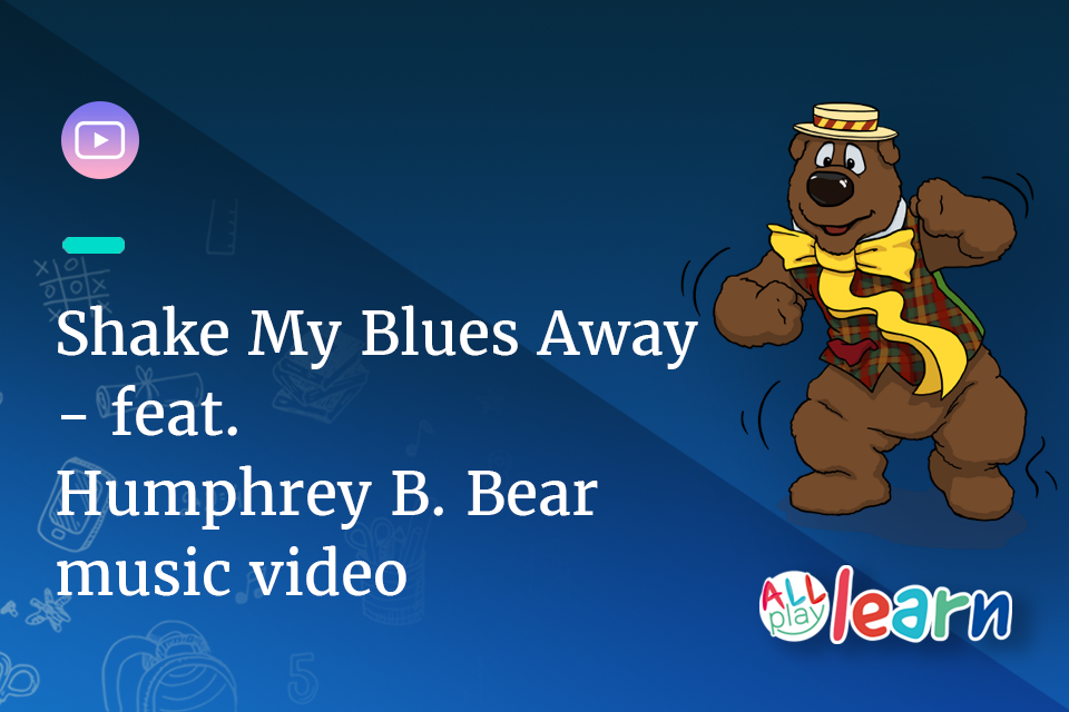 Shake My Blues Away music video cover art