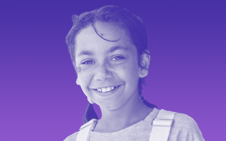 secondary-kid-2 Image of a teenage girl smiling