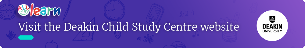 Link to the Deakin Child Study Centre website with text 