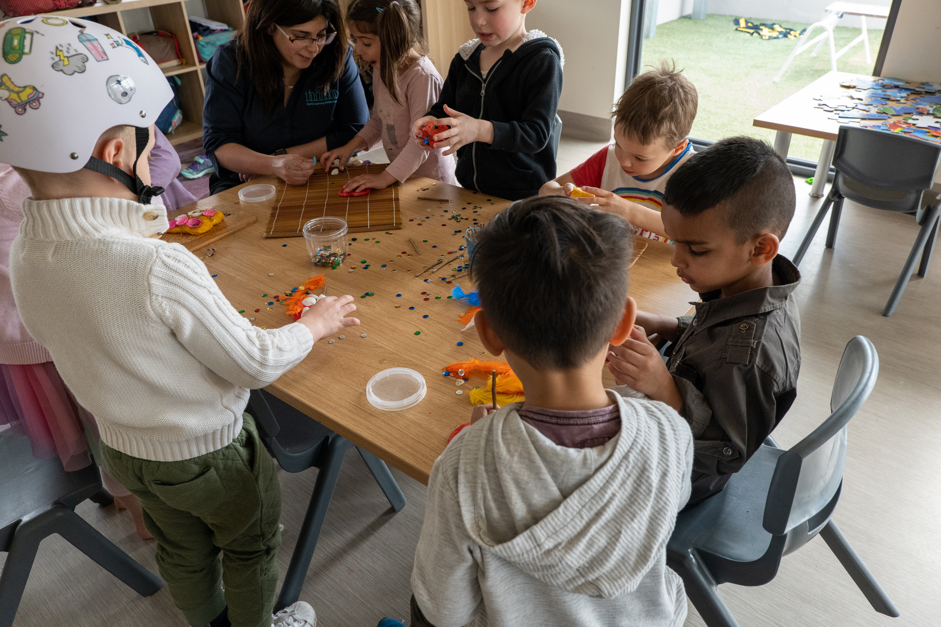 ECEC table kids ECEC table kids