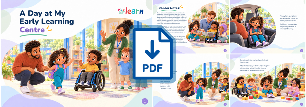 A day at my early learning centre